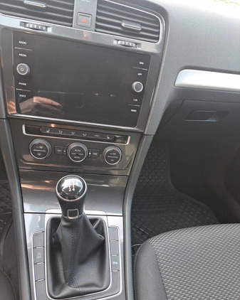 Volkswagen Golf cena 55000 przebieg: 112000, rok produkcji 2017 z Gostyń małe 29